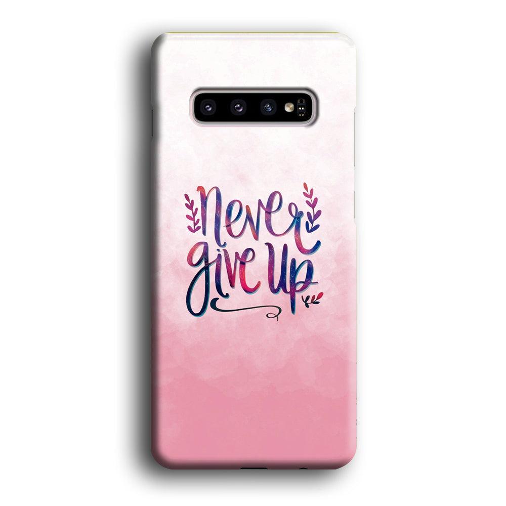 Quotes Pink Life Samsung Galaxy S10 Plus Case-Oxvistore