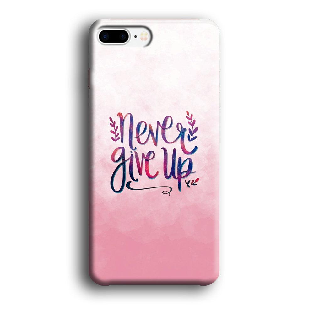 Quotes Pink Life iPhone 8 Plus Case-Oxvistore