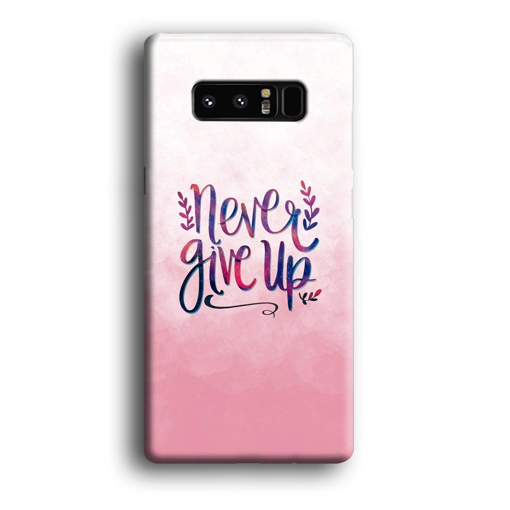 Quotes Pink Life Samsung Galaxy Note 8 Case-Oxvistore