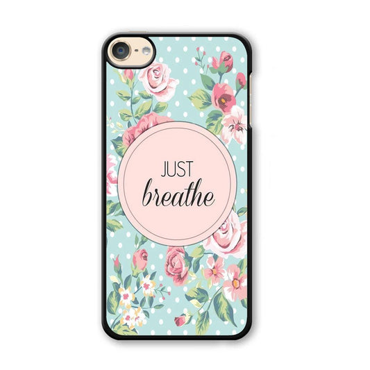Quotes Relax Your Mind iPod Touch 6 Case-Plastic Black (2D Case)-Oxvistore