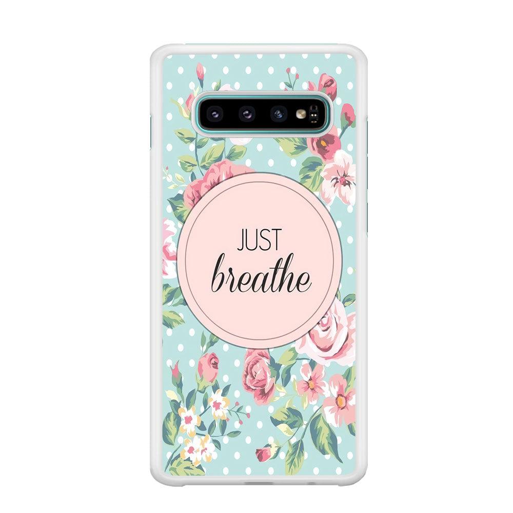 Quotes Relax Your Mind Samsung Galaxy S10 Plus Case-Oxvistore