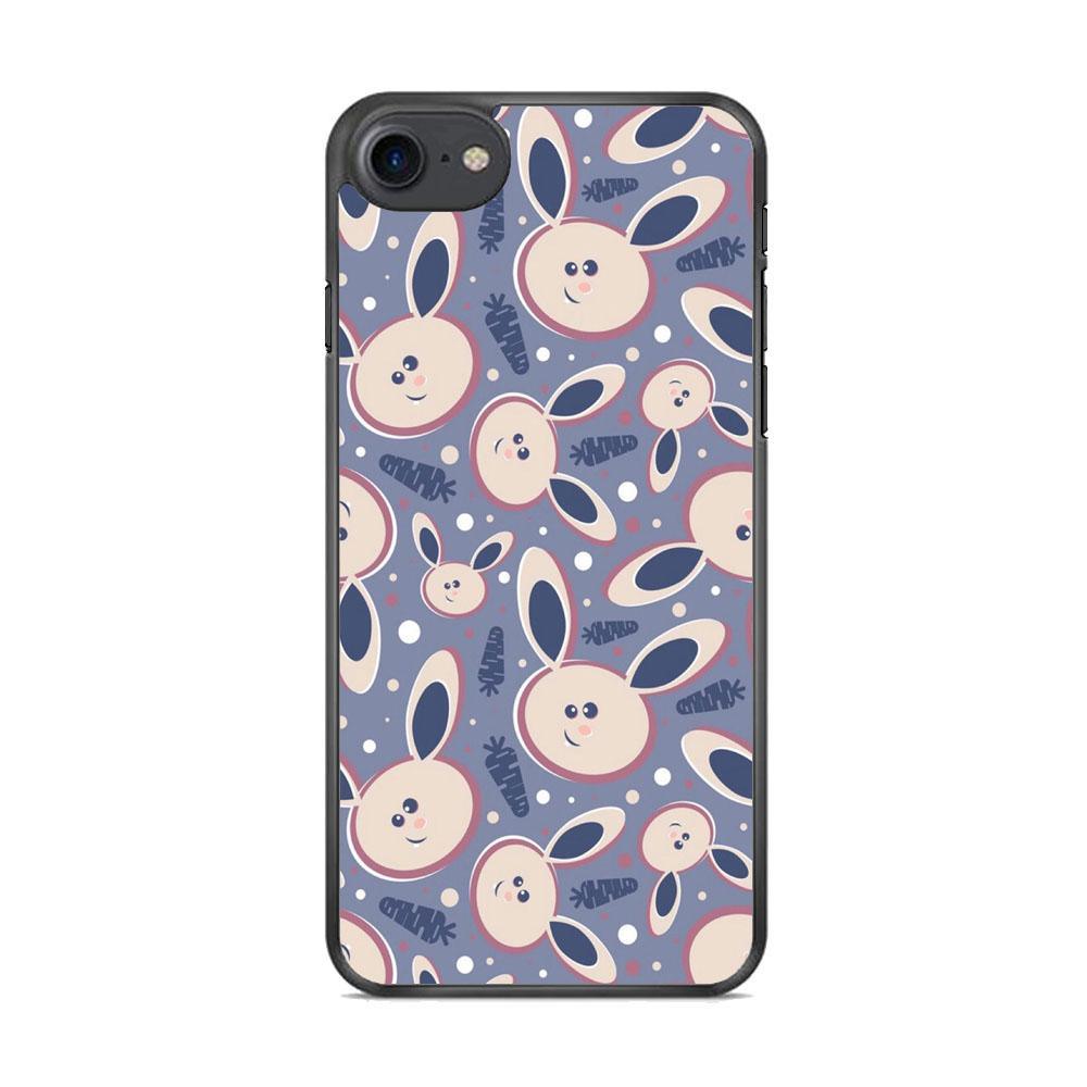 Rabbit Collage Backdrop iPhone 8 Case-Oxvistore