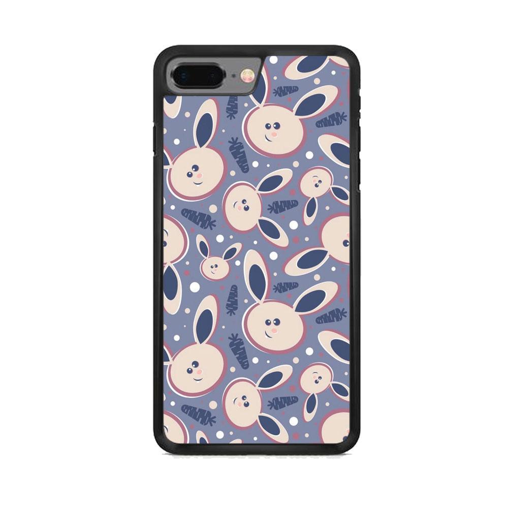 Rabbit Collage Backdrop iPhone 8 Plus Case-Oxvistore