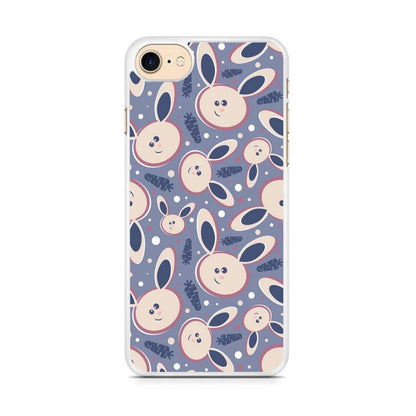 Rabbit Collage Backdrop iPhone 8 Case-Oxvistore