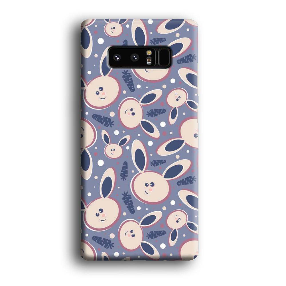 Rabbit Collage Backdrop Samsung Galaxy Note 8 Case-Oxvistore