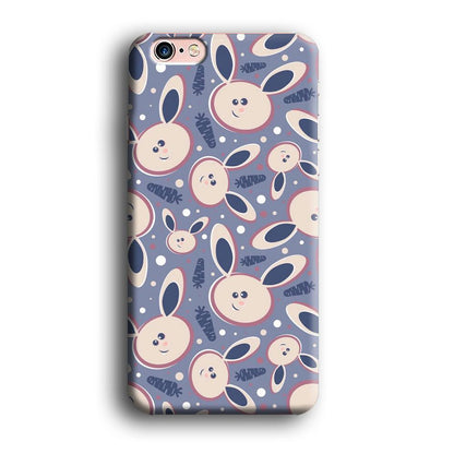 Rabbit Collage Backdrop iPhone 6 Plus | 6s Plus Case-Oxvistore