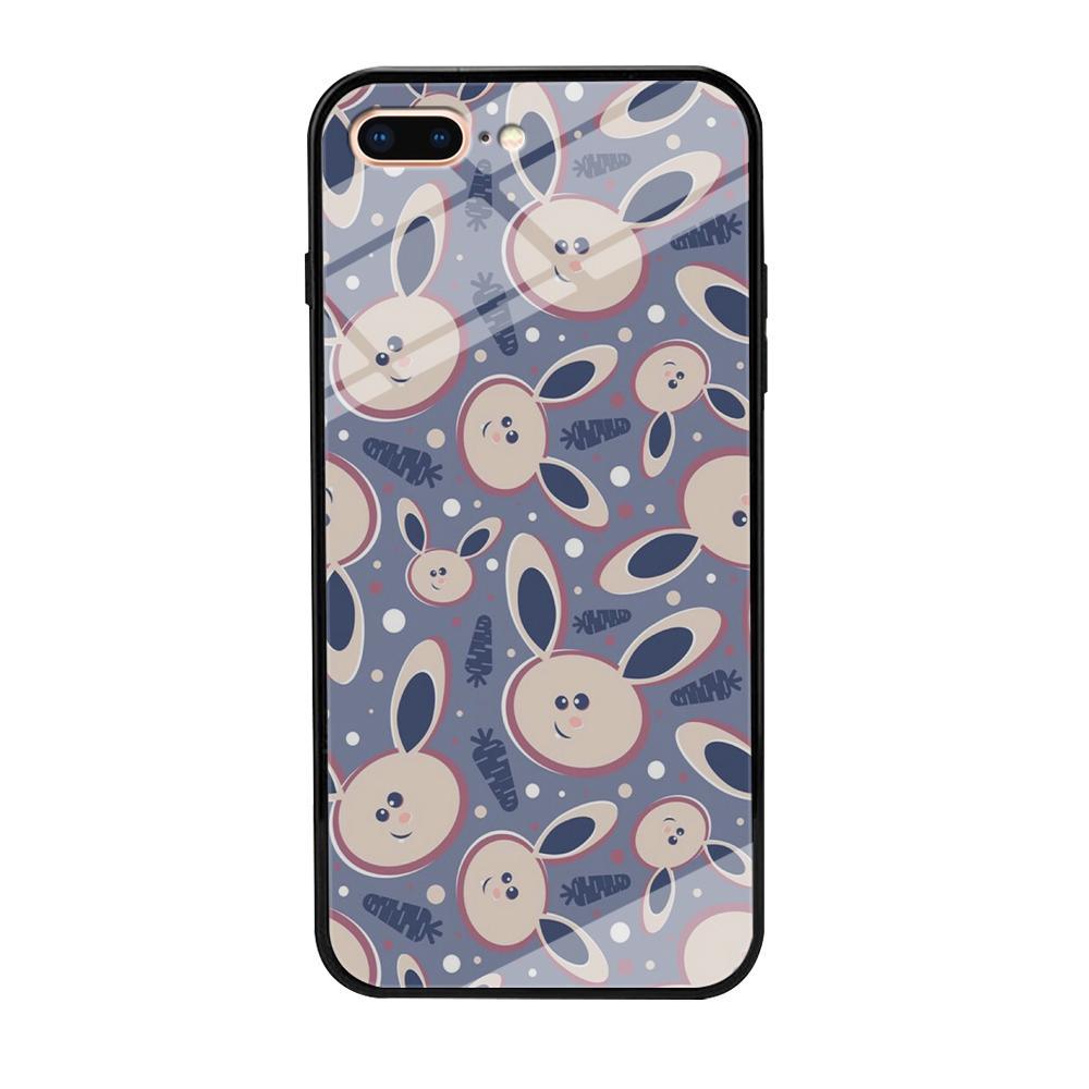 Rabbit Collage Backdrop iPhone 8 Plus Case-Oxvistore