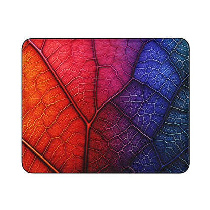 Rainbow Leaf Texture Mouse Pads-18x21 CM-Oxvistore
