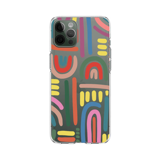 Rainbow Touch in the Soul Clear Soft Case