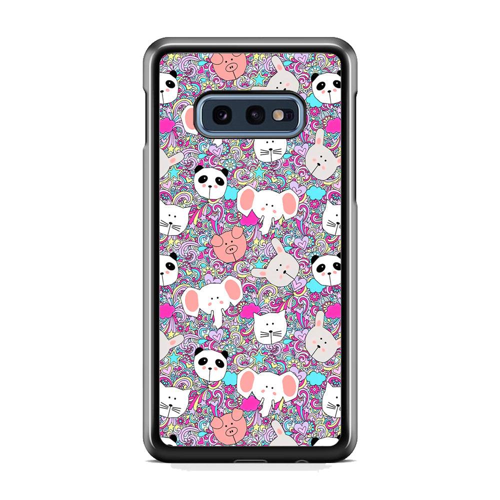 Rainbow Life of Animal Samsung Galaxy S10E Case-Oxvistore