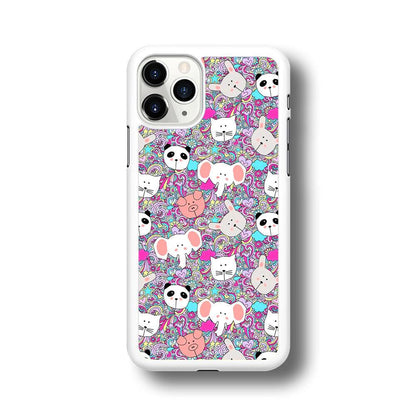 Rainbow Life of Animal iPhone 11 Pro Case-Oxvistore