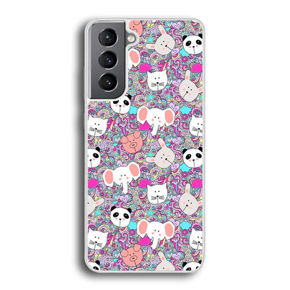 Rainbow Life of Animal Samsung Galaxy S21 Case-Oxvistore