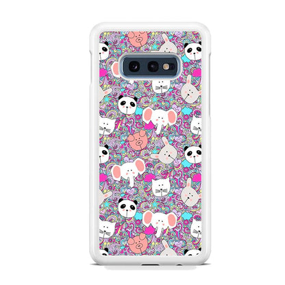 Rainbow Life of Animal Samsung Galaxy S10E Case-Oxvistore