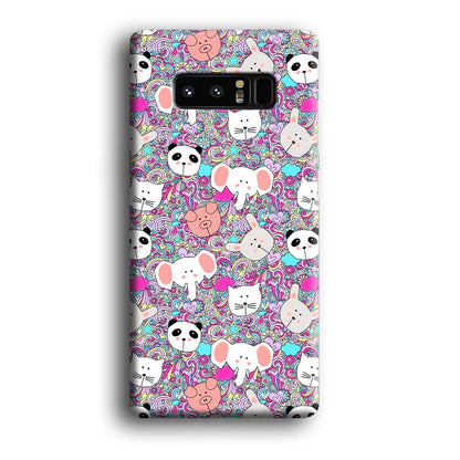 Rainbow Life of Animal Samsung Galaxy Note 8 Case-Oxvistore