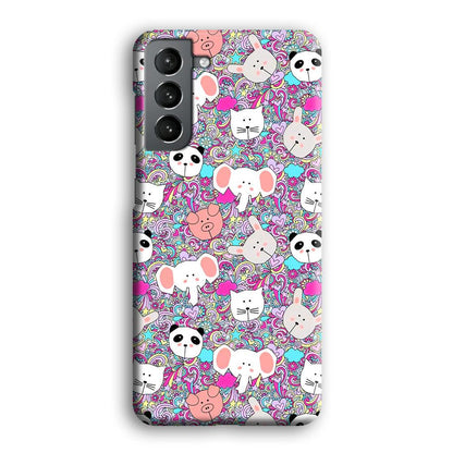 Rainbow Life of Animal Samsung Galaxy S21 Case-Oxvistore