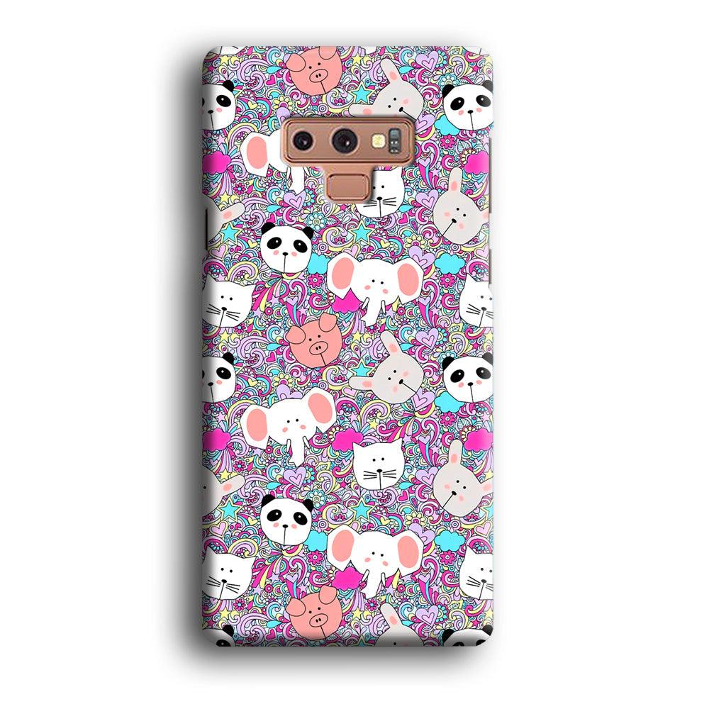 Rainbow Life of Animal Samsung Galaxy Note 9 Case-Oxvistore