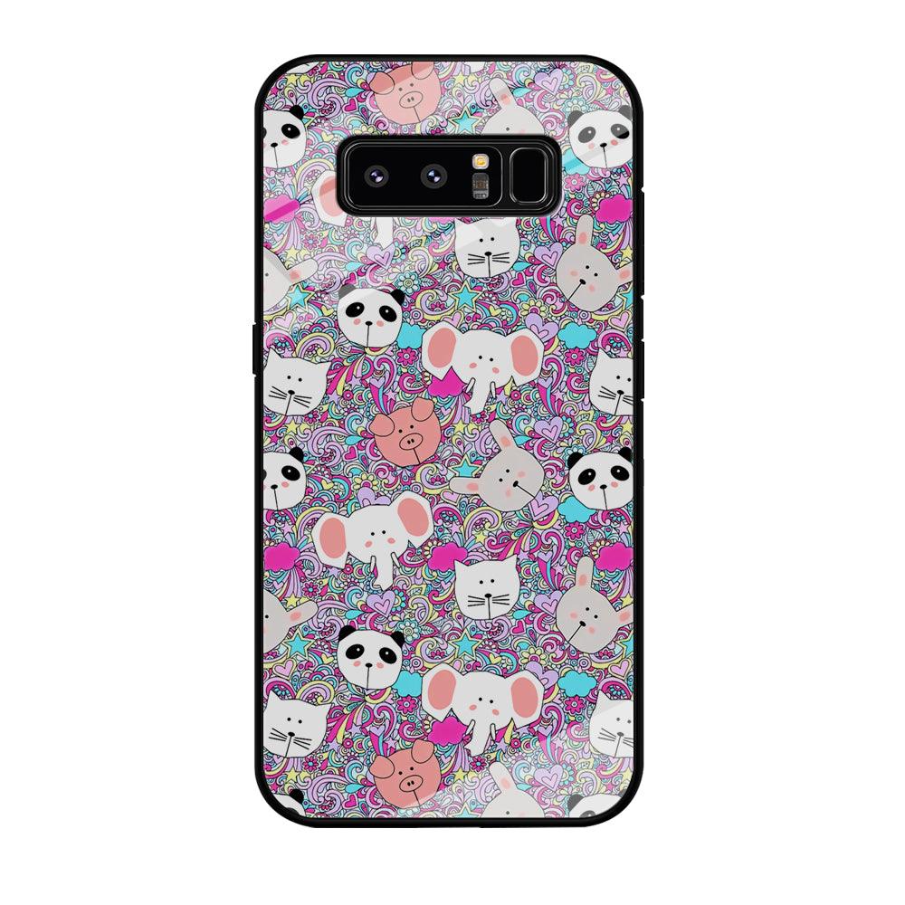 Rainbow Life of Animal Samsung Galaxy Note 8 Case-Oxvistore