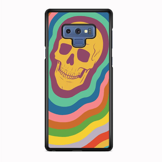 Rainbow Smily Skull Samsung Galaxy Note 9 Case-Oxvistore