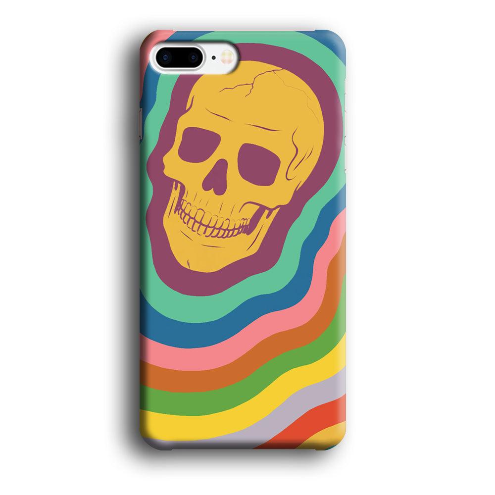 Rainbow Smily Skull iPhone 7 Plus Case-Oxvistore