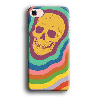 Rainbow Smily Skull iPhone 8 Case-Oxvistore