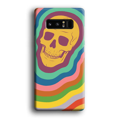 Rainbow Smily Skull Samsung Galaxy Note 8 Case-Oxvistore