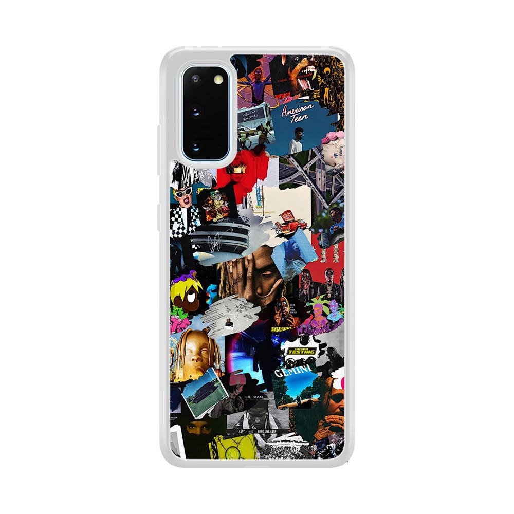 Rap Music Frame Work Samsung Galaxy S20 Case-Oxvistore