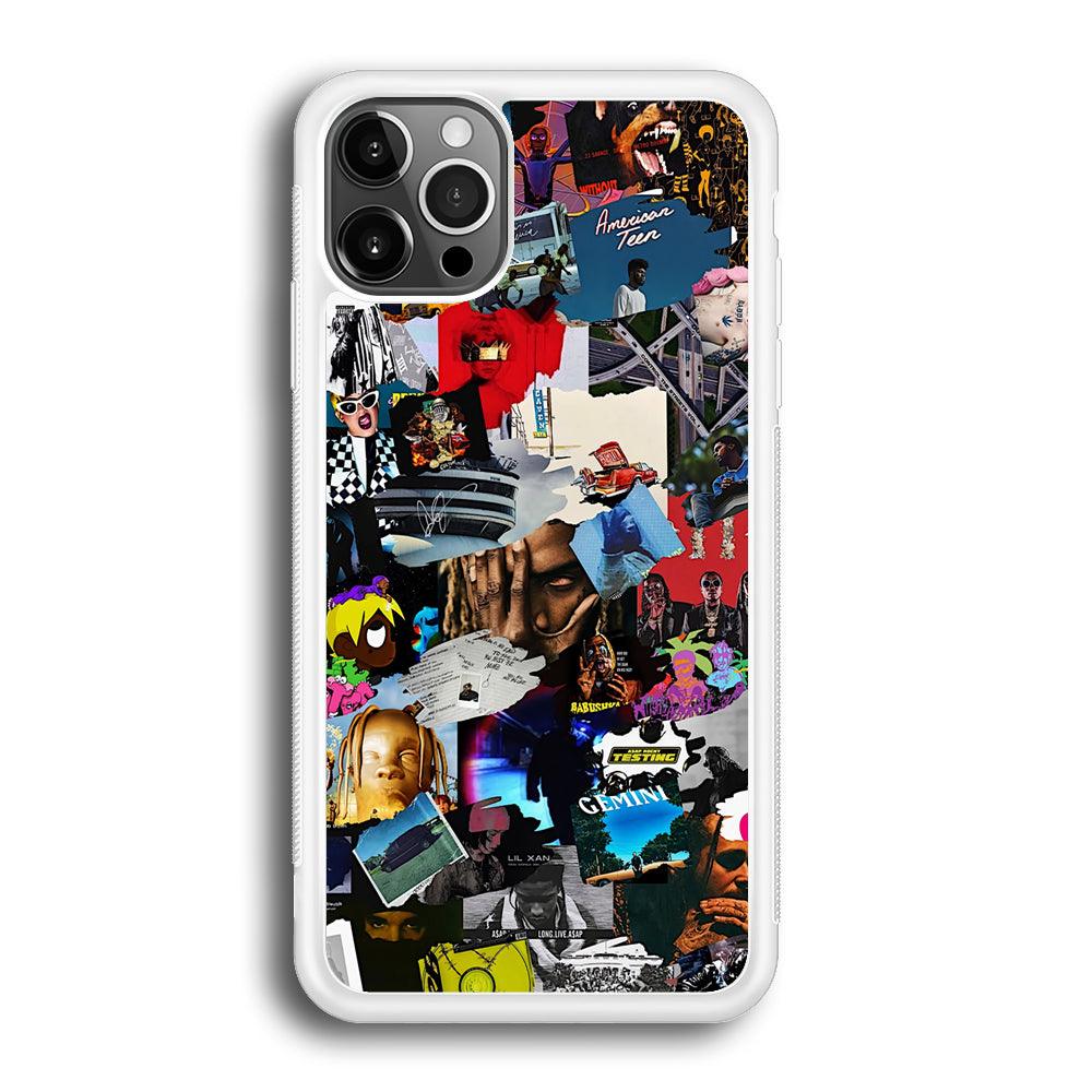 Rap Music Frame Work iPhone 12 Pro Max Case-Oxvistore