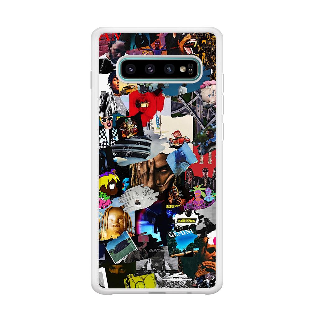 Rap Music Frame Work Samsung Galaxy S10 Case-Oxvistore