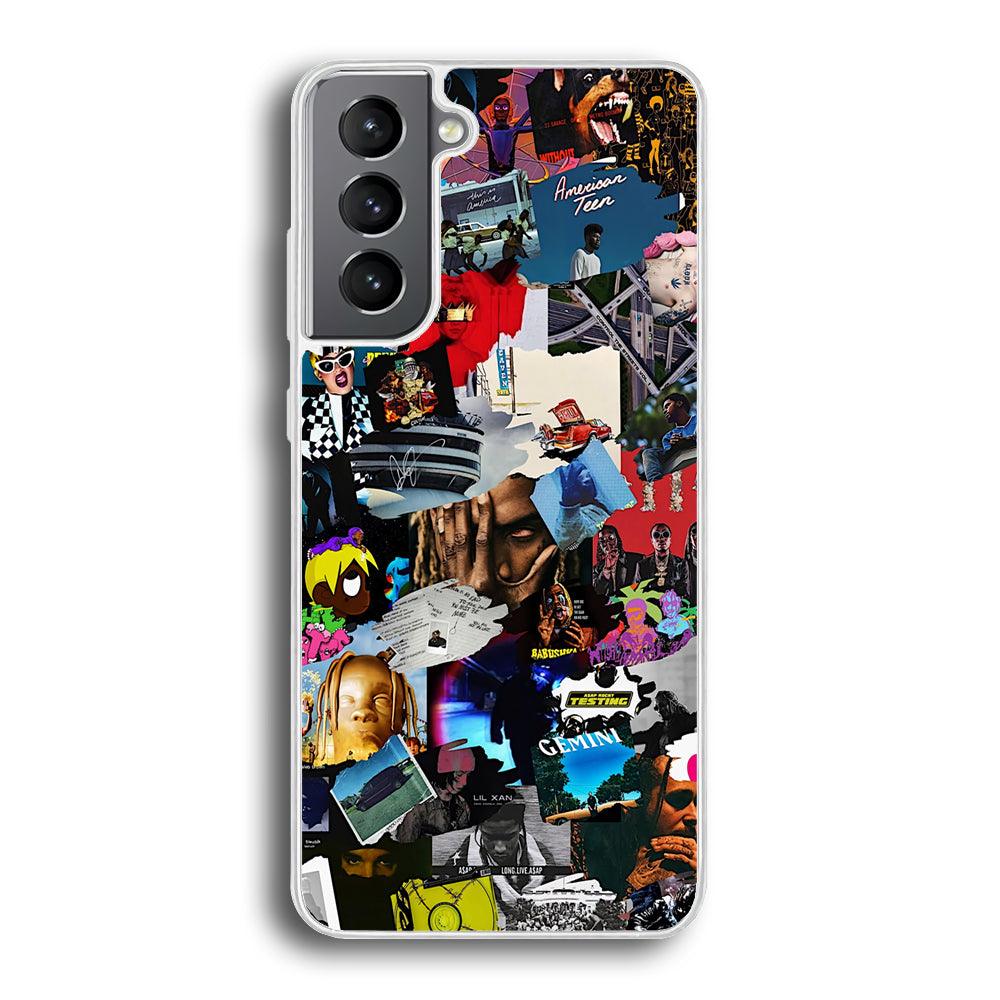 Rap Music Frame Work Samsung Galaxy S21 Case-Oxvistore