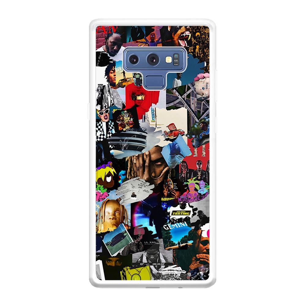 Rap Music Frame Work Samsung Galaxy Note 9 Case-Oxvistore