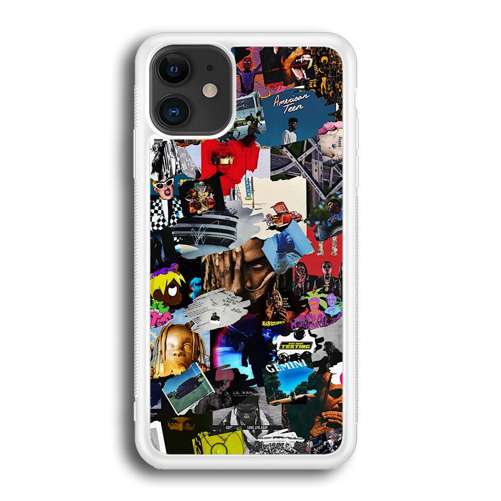 Rap Music Frame Work iPhone 12 Case-Oxvistore