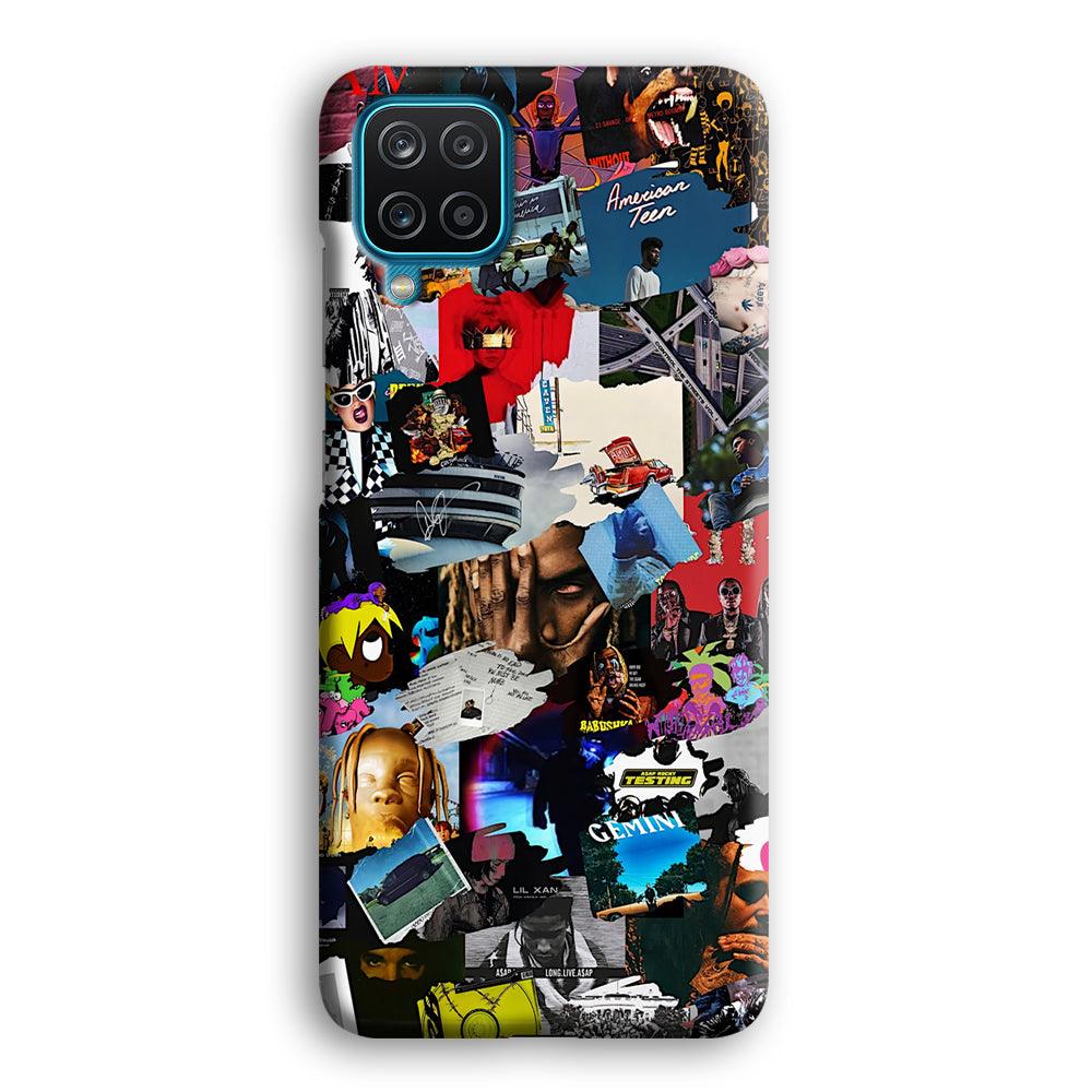 Rap Music Frame Work Samsung Galaxy A12 Case-Oxvistore