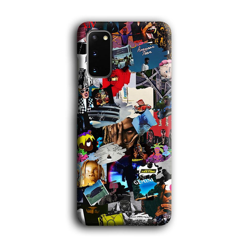 Rap Music Frame Work Samsung Galaxy S20 Case-Oxvistore