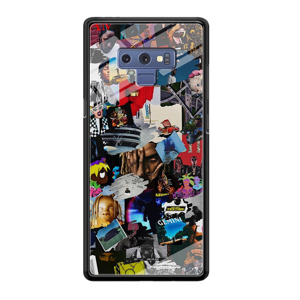 Rap Music Frame Work Samsung Galaxy Note 9 Case-Oxvistore