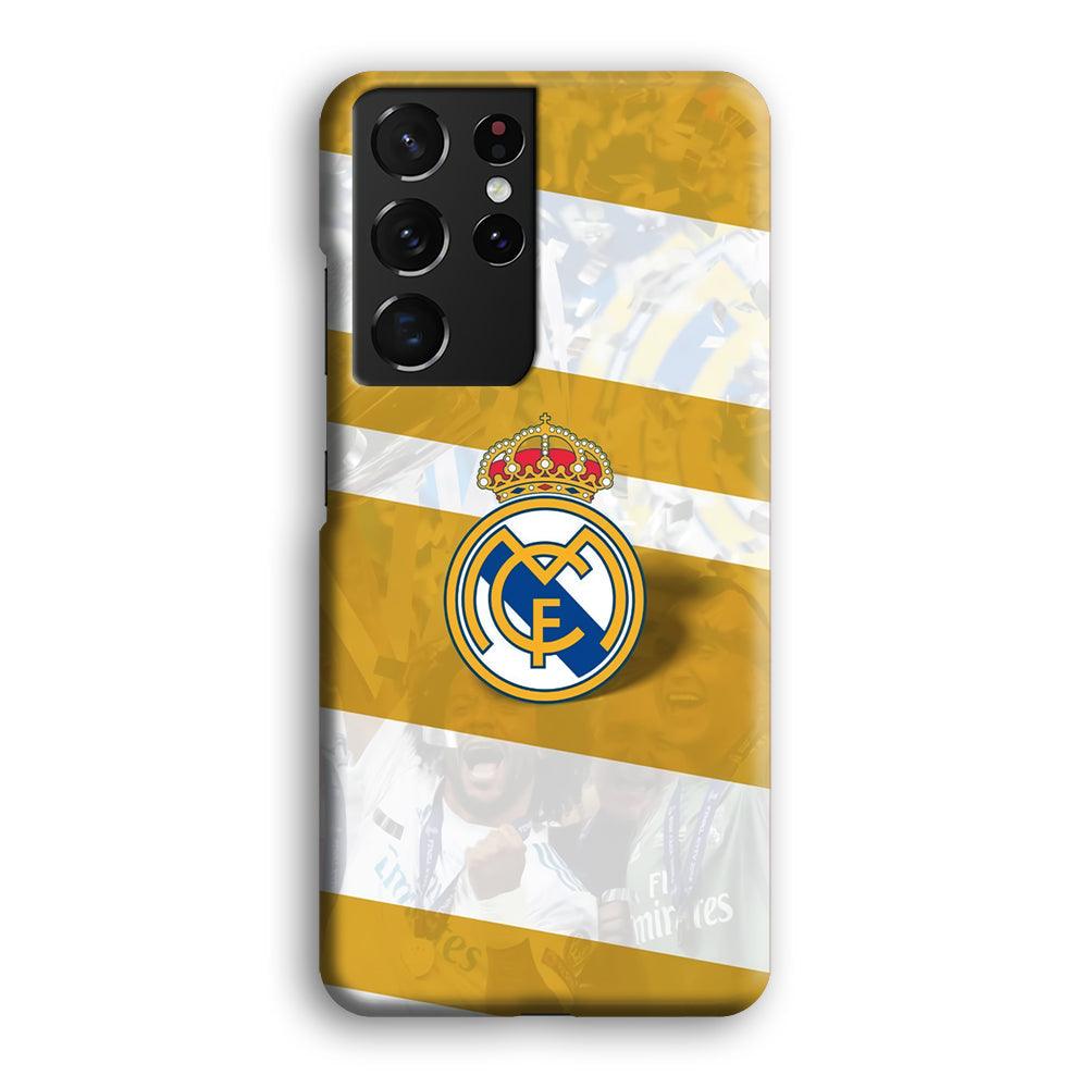 Real Madrid Pride of History Samsung Galaxy S21 Ultra Case-Oxvistore