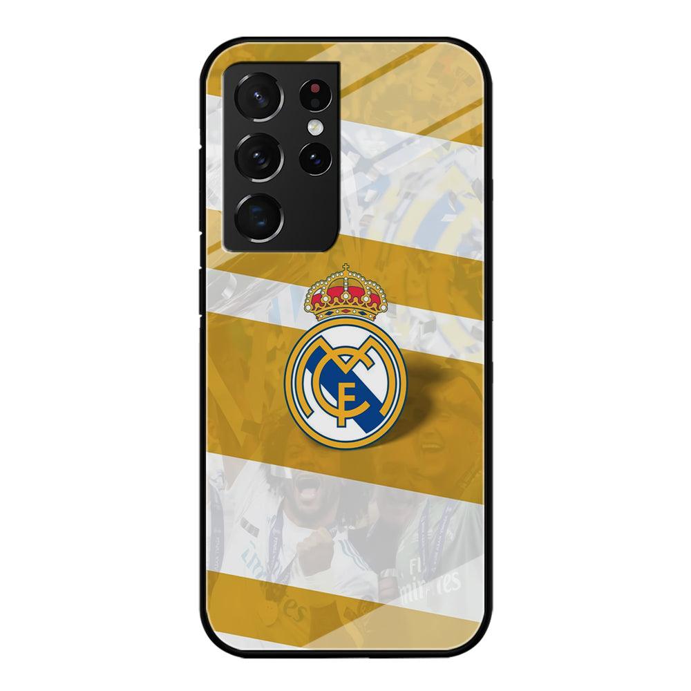 Real Madrid Pride of History Samsung Galaxy S21 Ultra Case-Oxvistore