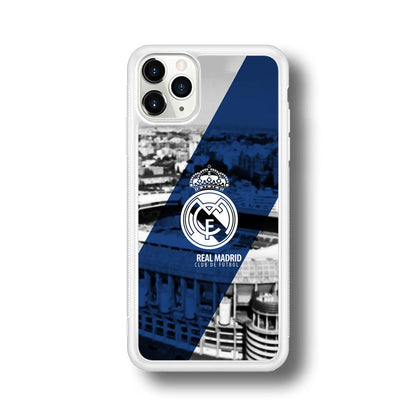 Real Madrid White Silhouette iPhone 11 Pro Case-Oxvistore