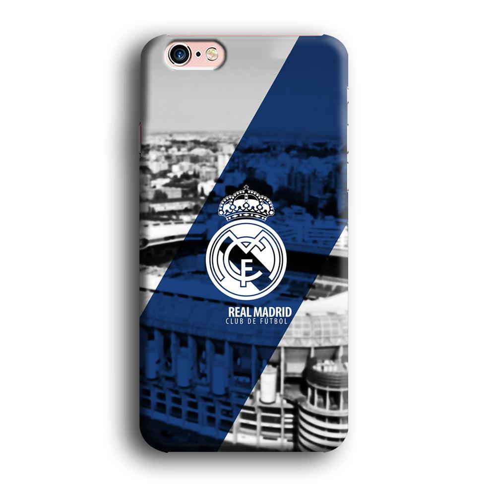 Real Madrid White Silhouette iPhone 6 Plus | 6s Plus Case-Oxvistore