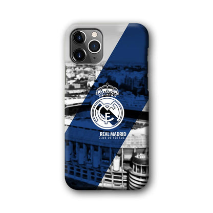 Real Madrid White Silhouette iPhone 11 Pro Case-Oxvistore