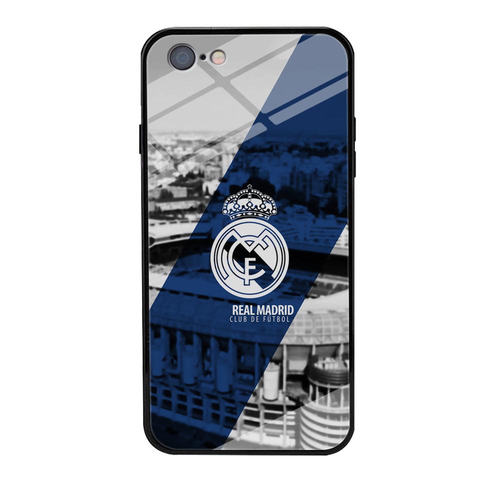 Real Madrid White Silhouette iPhone 6 Plus | 6s Plus Case-Oxvistore