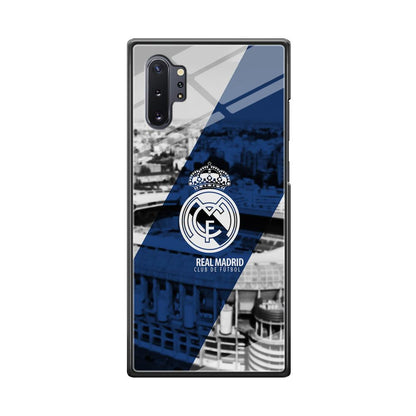 Real Madrid White Silhouette Samsung Galaxy Note 10 Plus Case-Oxvistore