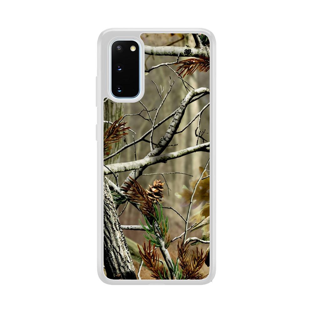 Realtree Light Camo Forest Samsung Galaxy S20 Case-Oxvistore