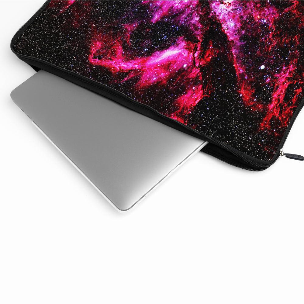 Red Cosmic Clouds Space Laptop Sleeve Protective Cover-Oxvistore