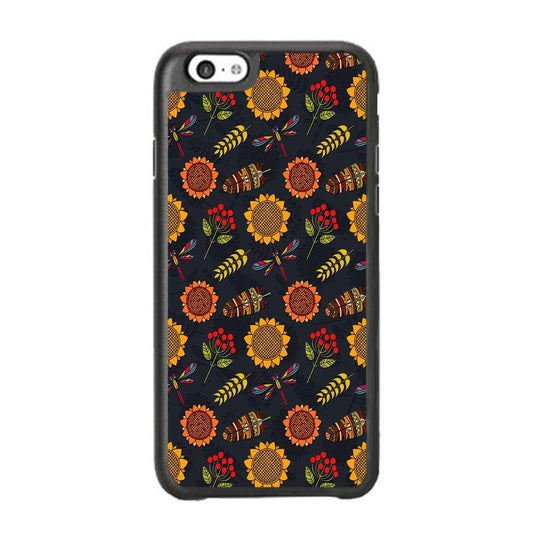 Refined in Nature Decore iPhone 6 Plus | 6s Plus Case-Rubber Black (2D Case)-Oxvistore