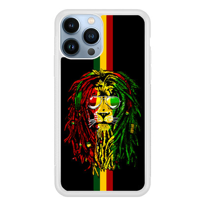 Reggae Lion Rasta 2D Rubber Phone Case