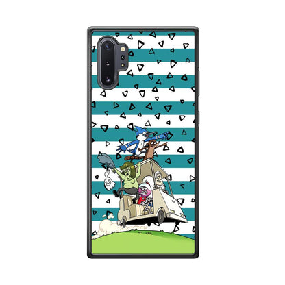 Regular Show Keep It Moving Samsung Galaxy Note 10 Plus Case-Oxvistore