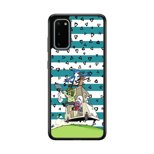 Regular Show Keep It Moving Samsung Galaxy S20 Case-Oxvistore