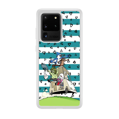 Regular Show Keep It Moving Samsung Galaxy S20 Ultra Case-Oxvistore