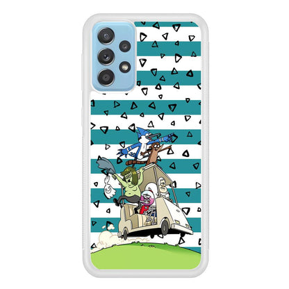 Regular Show Keep It Moving Samsung Galaxy A52 Case-Oxvistore