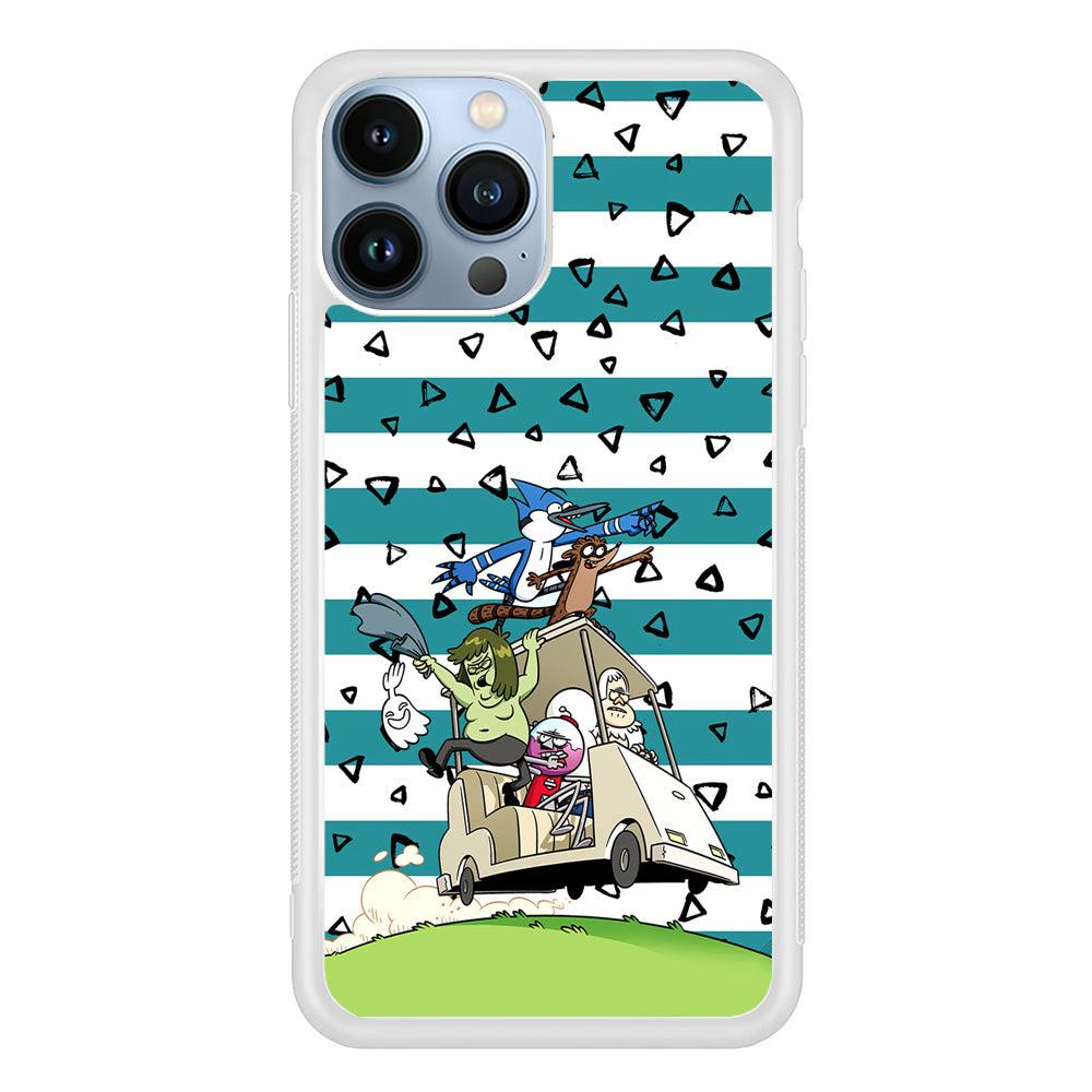 Regular Show Keep It Moving iPhone 14 Pro Case-Oxvistore